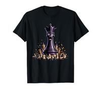 Chess Queen Domination Bataille Agressive T-Shirt