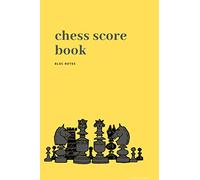 chess score book bloc notes: Chess Players Log Scorebook Notebook Professional player checkmate queen journal 9*6 , 100 page