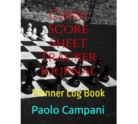 Chess Score Sheet Tracker Journal