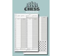 Chess Scorebook: Chess Notation Score Sheets for Clubs and Tournaments