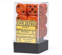 Chessex 25703 Accessories, Orange, Red