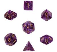Chessex Chx27437 Dice-Vortex Purplegold Set, Multicolor