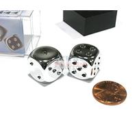 Chessex Dit: CHX29007 D6 16 mm Silver Plated (2)