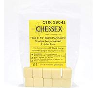 Chessex Manufacturing d6BagOP Lot de 10 boîtes Vierges