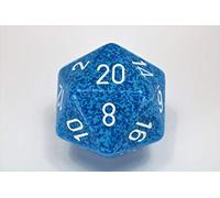 Chessex Matrice de découpe D20 simple mouchetée de 34 mm, 20 côtés, matrice polyédrique, accessoires de jeu de table, jeu de rôle, donjons et dragons (D&D)