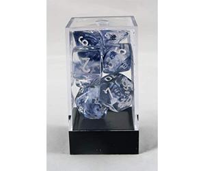 Chessex Nebula Black Dice Set Boxed [CHX27408]