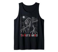 Chessie Message Sublime avec Message d'avertissement « You Must Be Warned Omen » Débardeur