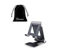 Chessnut Double support pliable pour téléphone portable, entièrement réglable et pliable, compatible avec téléphone 13, 12, 11 Pro, XS, XS, Max, XR, X 8, Nintendo Switch, tablettes (17,8 à 25,4 cm),