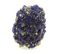 CHESSYLITE (AZURITE) - Pierre Naturelle en Provenance de France, Chessy-les-Mines - Rare Minéral de Collection, Propriétés de Guérison et de Méditation 152.0 ct - Certificat d'Authenticité Inclus 34 x