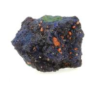 CHESSYLITE (AZURITE) - Pierre Naturelle en Provenance de France, Chessy-les-Mines - Rare Minéral Bleu Profond, Cristal de Cuivre 201.5 ct - Certificat d'Authenticité Inclus 41 x 30 x 28 mm Bleu G