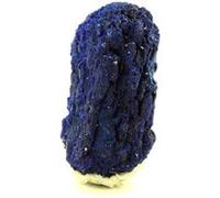 CHESSYLITE (AZURITE) - Pierre Naturelle en Provenance de France, Chessy-les-Mines - Cristal Bleu Profond, Lithothérapie, 21.5 ct - Certificat d'Authenticité Inclus 28 x 14 x 11 mm Bleu G