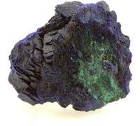 CHESSYLITE - Pierre Naturelle en Provenance de France, Chessy-les-Mines - Cristal Azurite, Propriétés de Guérison et de Purification - 60.0 ct - Certificat d'Authenticité Inclus 29 x 25 x 12 mm G
