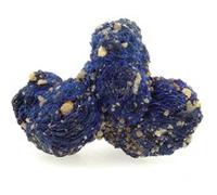 CHESSYLITE - Pierre Naturelle en Provenance de France, Chessy-les-Mines - Rare Minéral Azurite, Collection de Mineralp 85.1 ct - Certificat d'Authenticité Inclus 36 x 27 x 20 mm G