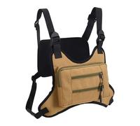 Chest Bag - Waterproof Oxford Phone Pouch | Running Vest Chest Bag for Outdoor Activities, Lightweight Waterproof Phone Pouch for Hiking, Cycling, Fishing, Travel, Jogging, and Motorcycle Riding