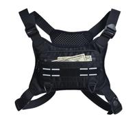 Chest bagFor Men - Reflective Phone Holder Bag, Adjustable Mobile Bag, Expert Stability, Waterproof Fabric with Breathable Straps | Running Backpack for Fitness Men Women Outdoor Travel