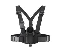 Chest Camera Mount, Compatible avec Insta360 X5, Harnais de Sangle de Poitrine POV, Accessoire de caméra d'action à Montage à la première Personne