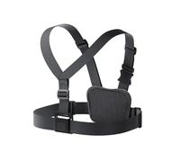 Chest Camera Mount, Sangle de Poitrine, Compatible avec Les Accessoires de caméra d'action Insta360 One X2/One RS/GO2