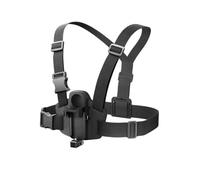 Chest Camera Mount, Sangle de Poitrine Confortable, Compatible avec Insta360 X5, Prise de Vue avec caméra Portable Vlog Sports POV Mount