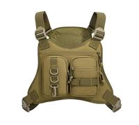 Chest Pack Outdoor Poche de rangement ergonomique réglable et résistante à | Plastron pour vélo, randonnée, , sport, entraînement, sac à dos, équitation