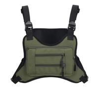 Chest Pack - Running Chest Pack | Waterproof Oxford Vest Pouch Lightweight Shoulder Chesst Bag for Men, Motorcycle, Sports, Hiking, Cycling, Fishing, Travel & Jogging