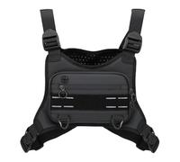 Chest Pouch for Men, Outdoor Running Vest Bag with Adjustable Straps, Waterproof Phone Holder, Perfect for Women and Men, Ideal for Biking, Jogging, Travel, Hunting, Workout, Cycling