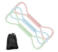 Chest Resistance Bands - Figure 8 Elastic Stretch, Training Bands, Portable Fitness Equipment for Strength, Back, Arm and Chests Workouts, Durable Home Exercise Tool | for Yoga Pilates Gym Trainings