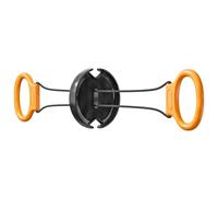 Chest Trainer Device, Flywheel Resistance Exerciser, Foldable Arm Muscle Builder Adjustable Tension Anti Slip Grip Compact Portable Strength Training Tool for Gym Home Office Dorm Travel Men Women Use