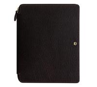 Chester A5 Zip Folio Marron