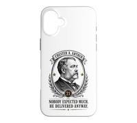 Chester Arthur Portrait du 21e président Histoire présidentielle Coque pour iPhone 16 Plus