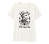 Chester Arthur Portrait du 21e président Histoire présidentielle T-Shirt Haut de Gamme