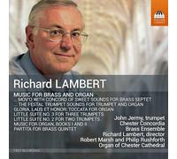 Chester Concordia Brass Ensemble - Lambert: Music For Brass & Organ [Compact Discs]