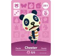 Chester - Nintendo Animal Crossing Happy Home Carte Amiibo - 251