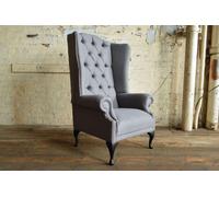 Chesterfield Canapé Fauteuil Oreillette Fauteuil Coussin Fauteuil Salon Relax Club