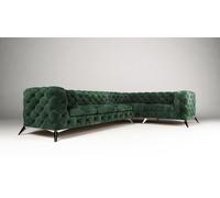 Chesterfield Design Canapé d'angle Canapé Design Canapé Coussin Coin