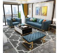 Chesterfield Meubles design exclusifs 32 places Pouf Canapé Coussin Garniture 3pcs
