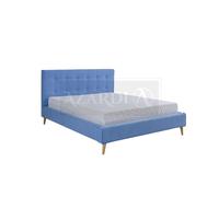 Chesterfield Velvet Double Lit Design Luxe Lits Design Double Bleu Nouveau