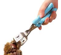 Chestnut Cracker | 304 Stainless Steel Nut Opener, Chestnut Peeler with Ergonomic Handle | Kitchen Utensils for Homes, Dorms, Hotels, and Restaurants