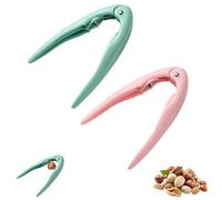 Chestnut Peeler, Chestnut Cutter, Protable Chestnut Clip, Multi-Function Handheld Chestnut Cracker Tool, Concave Tray Provides Stability, Suitable for All Kinds of Nuts and Dried Fruits (2Pcs-GP)