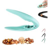 Chestnut Peeler,Plastic Handheld Chestnut Cutter Tool,Portable Multifunctional Chestnuts Walnut Nut Opener,Stainless Steel Strong, Sharp And Durable Nut Crackers for All Thin Skin Nuts (Blue)