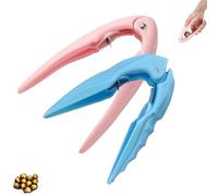 Chestnut Peeler, Prideous Chestnut Peeler Tool, Made Of Stainless Steel & Non-Slip Handle, for Holiday Cooking and Kitchen Use (Pink+Blue)