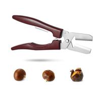 Chestnut Shell Opener, Portable Nutcracker Chestnut Clip, Walnut Chestnut Nut Shell Opener, Multifunctional Chestnut Peeler, Dried Fruit Cutter Tool for Home Restaurant (1PCS)