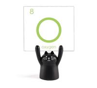 Chestry Éléments de table périodique Chalcogens Element Oxygène O Support mémo dessin animé Chat Noir Décoration