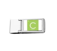 Chestry Elements Table d'époque Chalcogens Element Carbone C Pince à billets fine Support de poche Portefeuille