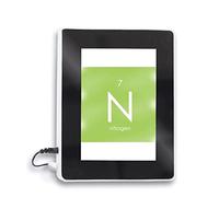 Chestry Elements Tableau périodique Chalcogens Element Nitrogen N Magic Miroir lampe cadre photo multifonction