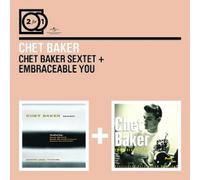 CHET BAKER - 2 FOR 1: CHET BAKER SEXTET/EMBRACEABLE YOU 2 CD NEUF