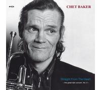 CHET BAKER - STRAIGHT FROM THE HEART (BLACK VINYL) VINYL LP NEUF