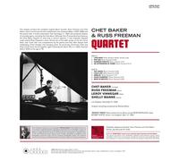 CHET & FREEMAN,RUSS BAKER - QUARTET VINYL LP NEUF