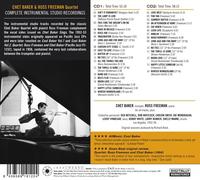 CHET & FREEMAN,RUSS QUARTET BAKER-COMPLETE INSTRUMENTAL STUDIO REC. 2CD NEUF