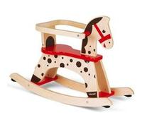 Janod J05984 Wooden Rocking Horse Beige 12 Months-3 Years