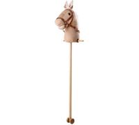 Cheval à bascule en bois Bigjigs Cord Hobby Horse (4) - Pour enfant de 24 mois à 3 ans - Intérieur - Multicolore